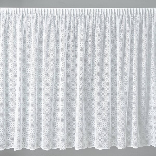 Žakárová záclona na míru - metráž, výška 70 cm (A3910)
