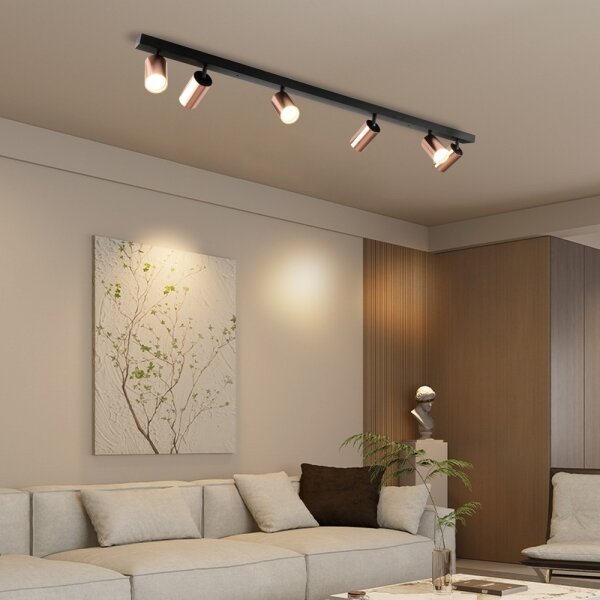Immax NEO 08305L - Bodové svítidlo PUNTO 6xGU10/9W/230V rose gold