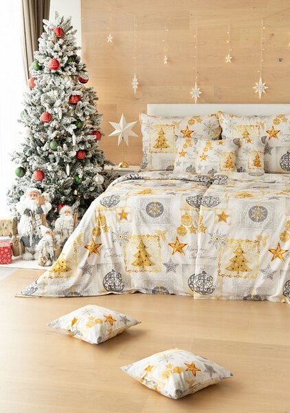 Povlečení Navidad Bavlna deluxe digitál 1x 140/200, 1x 70/90