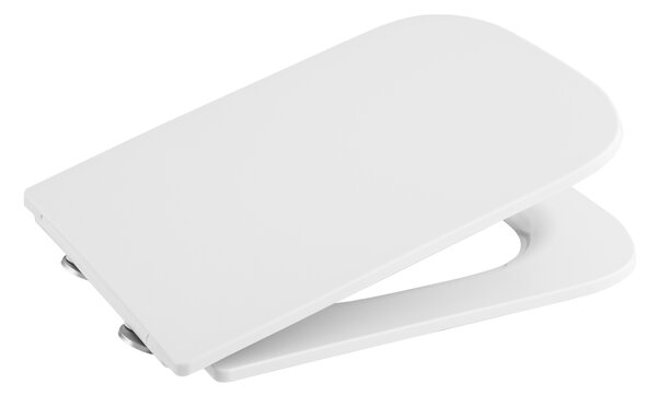 Gamma Venice, toaletní WC sedátko 435x362mm z duroplastu s pomalým zavíráním, bílá, GMA-VENICE