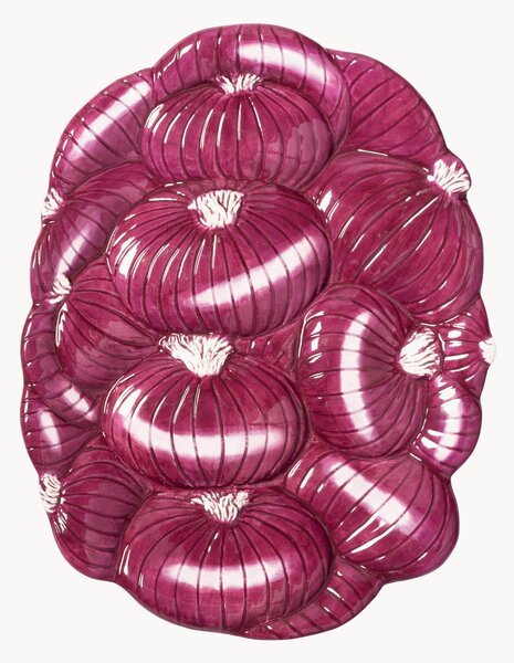 Ručně malovaný servírovací talíř Legume
