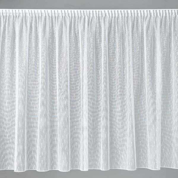 Žakárová záclona na míru - metráž, výška 80 cm (B3514)