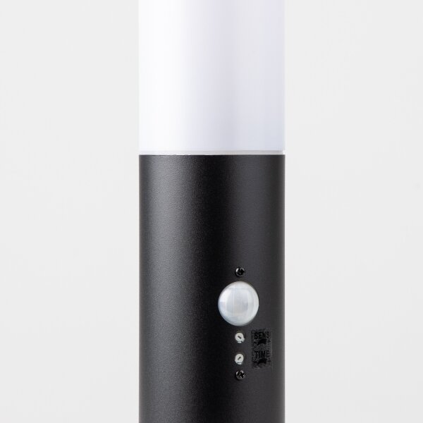 Brilagi - Venkovní lampa se senzorem NOVA 1xE27/15W/230V 40 cm IP44 černá