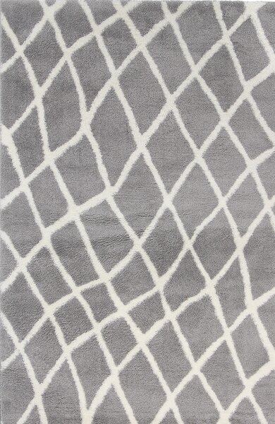 Oriental Weavers Nano shag 625 GY6E 200x285cm šedý