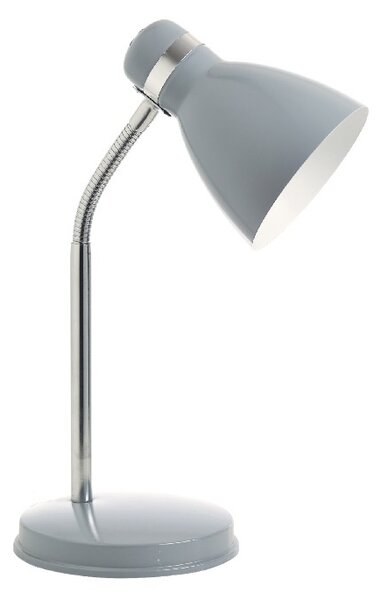 ACA DECOR Retro stolní lampa Maui, šedá barva