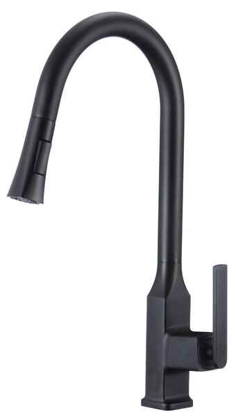 Gamma Pico, vysoká dřezová baterie h-450, černá matná, GMA-BPOK-BK