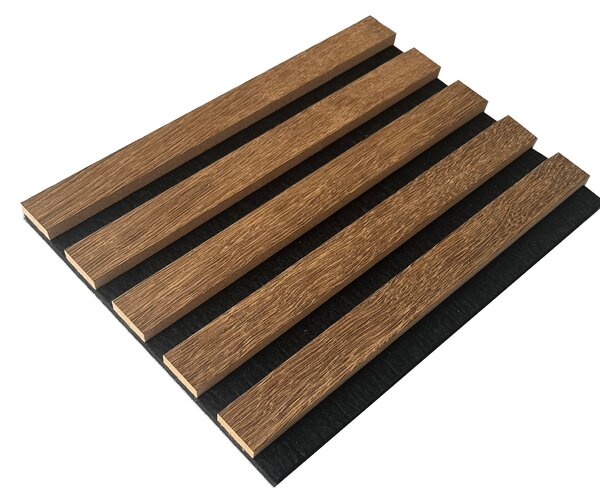 Akustický panel s dřevěnou dýhou - dekor dub klasik | 260 x 56 cm | RAK003 | .cz