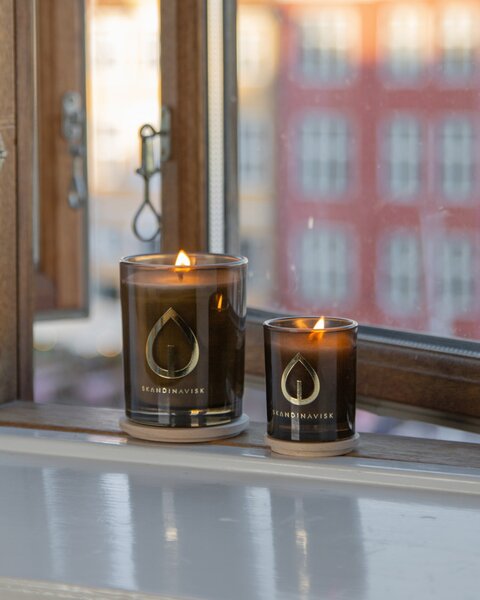 Vonná svíčka ve skle HYGGE Gold (útulno) 65 – speciální edice g
