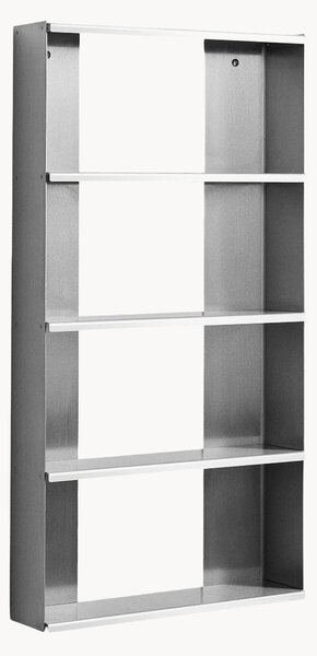 Nástěnná police z nerezové oceli Taper