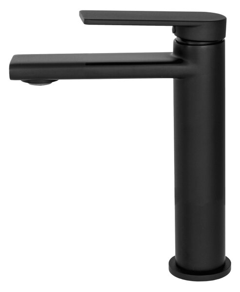 Gamma Rossa, umyvadlová baterie h-160, černá matná, GMA-BRAU-BK