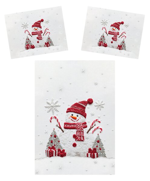 3D povlečení z mikrovlákna CANDY FROST barevné Rozměr povlečení: 2 ks 70 x 90 cm | 140 x 200 cm