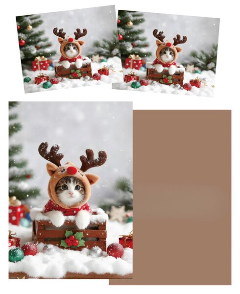 3D povlečení z mikrovlákna RUDOLPH KITTEN barevné Rozměr povlečení: 2 ks 70 x 90 cm | 140 x 200 cm
