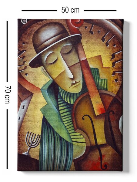 Wallity Obraz na plátně Surreal violin 50x70 cm