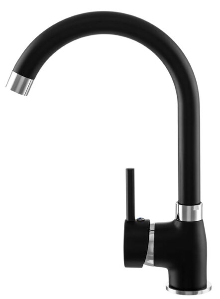 Gamma Rio, vysoká dřezová baterie h-275, černá, GMA-BRIO-BK