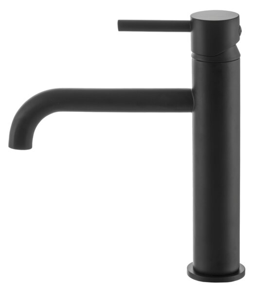 Gamma Roy, umyvadlová baterie h-220, černá matná, GMA-BRYU-BK
