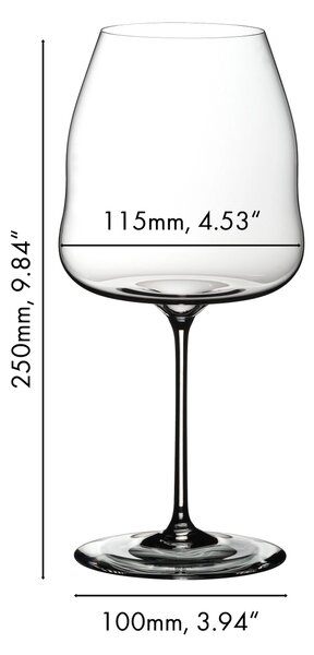 RIEDEL WINEWINGS Pinot Noir a Nebbiolo, 1 ks sklenice 1234/07