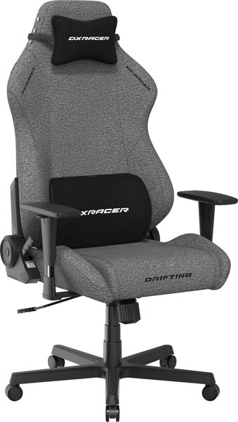 Herní židle DXRacer DRIFTING XL šedá, látková