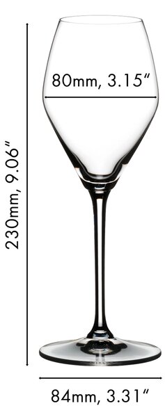 RIEDEL rosé 322 ml, set 4 ks sklenic 5515/55