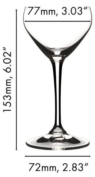 RIEDEL Specific Nick & Nora 140 ml, set 2 ks sklenic 6417/05