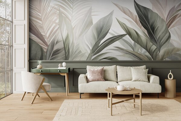 Fototapety Stíny palmových listů, Tapety Unikátní, w10055 : uwalls.cz