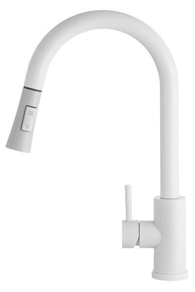 Gamma Taru Slim, vysoká dřezová baterie h-400, bílá, GMA-BTS-WH