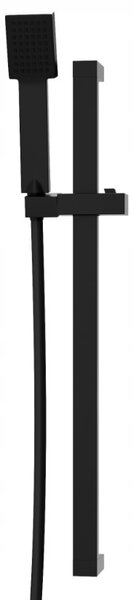 Gamma Zn3, sprchový sloup s ruční sprchovou hlavicí 62cm, černá matná, GMA-ZN3-BK