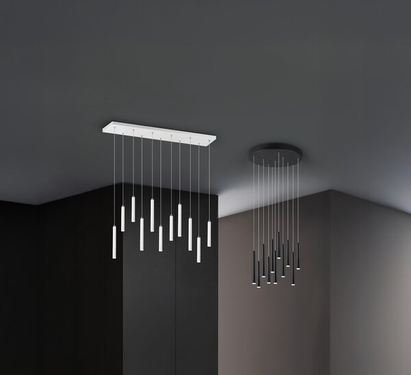 ZÁVĚSNÉ LED SVÍTIDLO, 40/150 cm - Závěsná světla