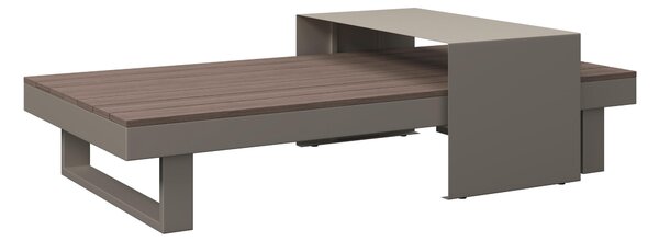 TERASOVÁ SEDACÍ SOUPRAVA 4dílné, kov, plast, textil Ambia Garden - Online Only zahradní nábytek, Online Only