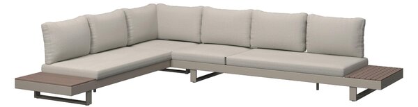 TERASOVÁ SEDACÍ SOUPRAVA 4dílné, kov, plast, textil Ambia Garden - Online Only zahradní nábytek, Online Only