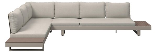 TERASOVÁ SEDACÍ SOUPRAVA 4dílné, kov, plast, textil Ambia Garden - Online Only zahradní nábytek, Online Only