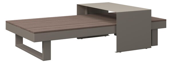 TERASOVÁ SEDACÍ SOUPRAVA 4dílné, kov, plast, textil Ambia Garden - Online Only zahradní nábytek, Online Only