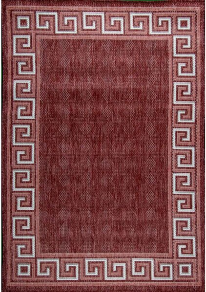 Kusový koberec Lille 7115A červený