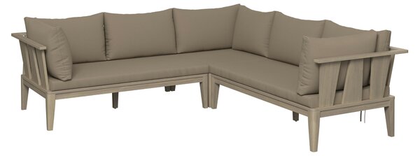 TERASOVÁ SEDACÍ SOUPRAVA dřevo, plast Ambia Garden - Online Only zahradní nábytek, Online Only