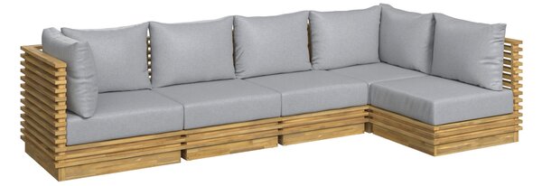 TERASOVÁ SEDACÍ SOUPRAVA dřevo, plast Ambia Garden - Online Only zahradní nábytek, Online Only