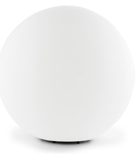 Lightcraft Shineball M, zahradní svítidlo, kulovité, 30 cm, bílé
