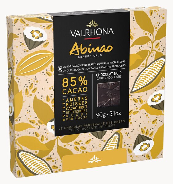 Krabička's čokoládou Abinao 85%