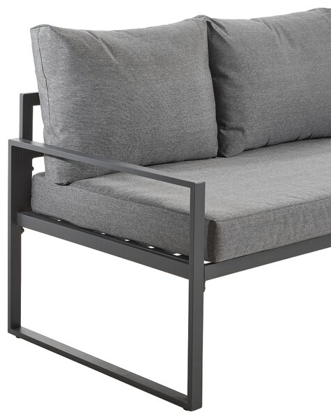 JÍDELNÍ TERASOVÁ SOUPRAVA 16dílné, kov, sklo, textil Ambia Garden - Online Only zahradní nábytek, Online Only