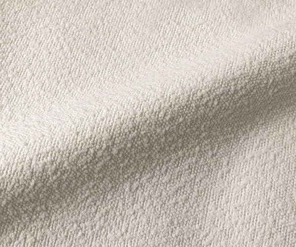 DELIFE Čalouněná postel Coperti 180x200 cm bouclé krémovo-bílá