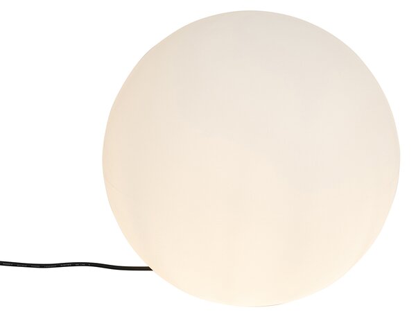 Moderní venkovní lampa bílá 45 cm IP65 - Nura