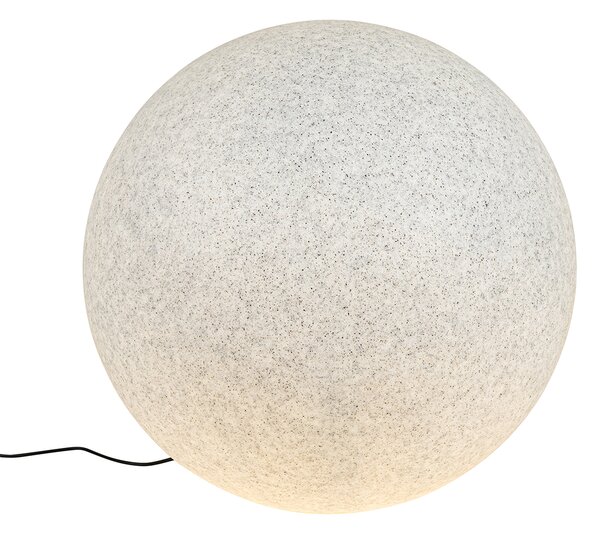 Moderní venkovní lampa šedá 77 cm IP65 - Nura