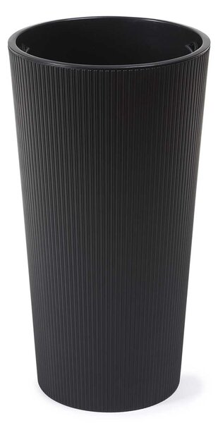 PLASTOVÝ KVĚTINÁČ URBANIKA ECO 57X29,5 CM ČERNÁ