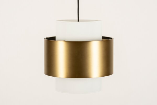 Závěsné designové svítidlo do kuchyně Onyx Gold (LMD)