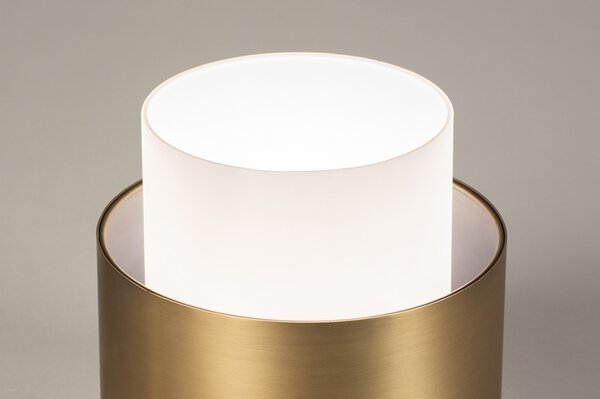 Stolní designová lampa Onyx Gold (LMD)