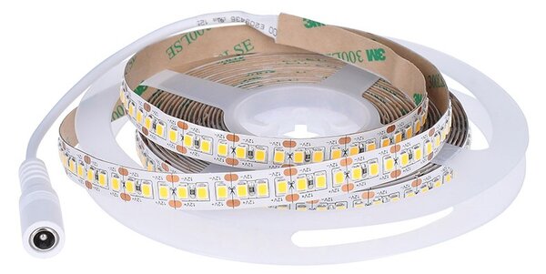 SOLIGHT LED světelný pás 5m, 198LED/m, 16W/m, 1500lm/m, IP20, teplá bílá