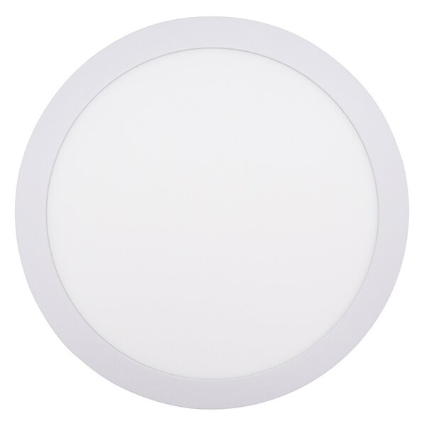 SOLIGHT LED mini panel CCT, přisazený, 24W, 1800lm, 3000K, 4000K, 6000K, kulatý bílý