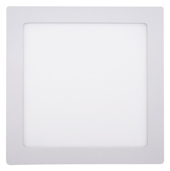 SOLIGHT LED mini panel CCT, přisazený, 18W, 1530lm, 3000K, 4000K, 6000K, čtvercový bílý