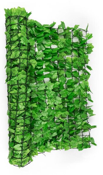 Blumfeldt Fency Bright Ivy, plot na ochranu před pozorováním, ochrana před větrem, 300 x 150 cm, břečťan, světle zelený