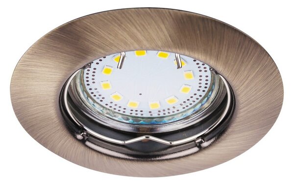 Rabalux LED zápustné bodové svítidlo Lite 3x3W | 720lm | 3000K | IP40 - set 3 svítidel, bronz