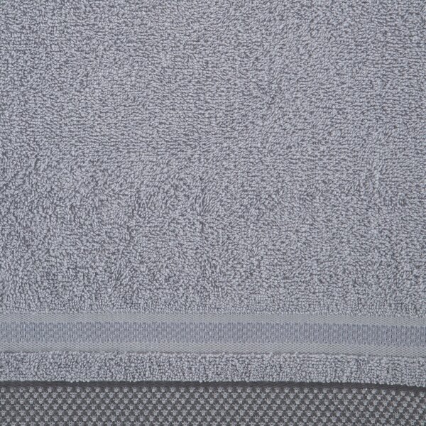 FROTÉ RUČNÍK ABBIE 100X150 CM SVĚTLEŠEDÁ