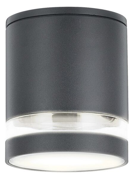 Rabalux Venkovní stropní přisazené svítidlo Zombor 1x35W | GU10 | IP54 - antracit 7817